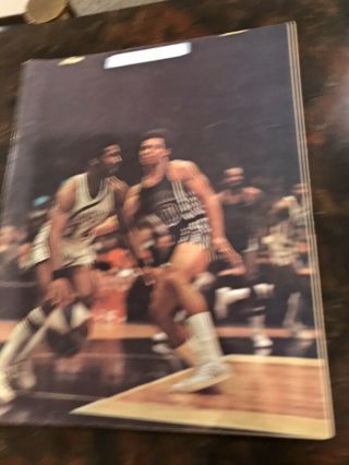 1972 1973 Aba Program Indiana Pacers Fred Lewis Cover