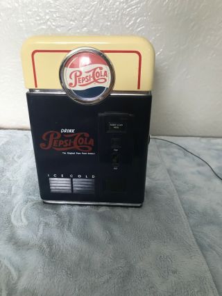 Vintage 1990s Pepsi Cola Machine Am/fm Portable Battery Radio