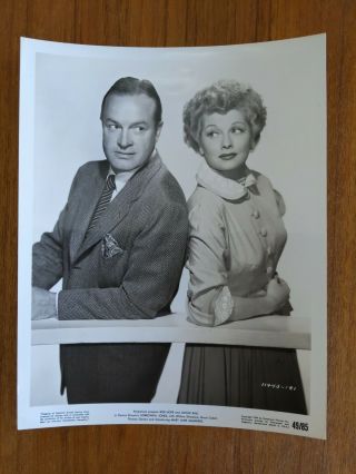 Vintage 8x10 Photo Lucille Ball & Bob Hope “sorrowful Jones” 1949