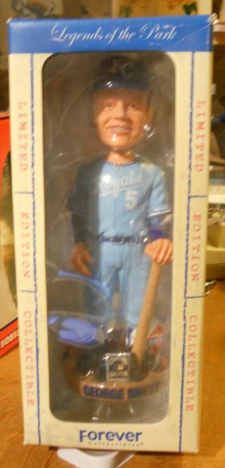2002 Forever Collectibles - George Brett Legends Bobble Head 2306/10,  000 Royals