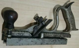 Vintage Antique Stanley Sweetheart No.  48 Tongue & Groove Plane W/ Cutters
