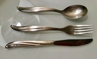 Twa - First Class - Spoon Knife & Fork - International Silver Vintage Set
