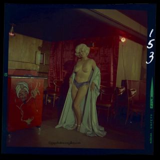 Bunny Yeager 1964 Color Camera Negative Photograph Sexploitation Film Sextet Odd 2