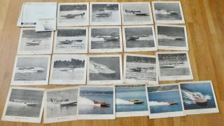 Vintage Rare Complete Set Of (20) Pictsweet Hydro Photos,  Book,  Orig Envelope