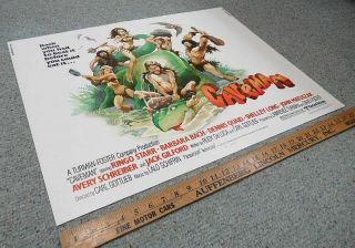 Caveman (1981) Vintage Half - Sheet 22x28 Movie Poster Ringo Starr Yz5480