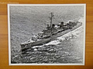 Uss Forrest Royal Dd - 872 Destroyer Ship Official Navy Photograph 8x10