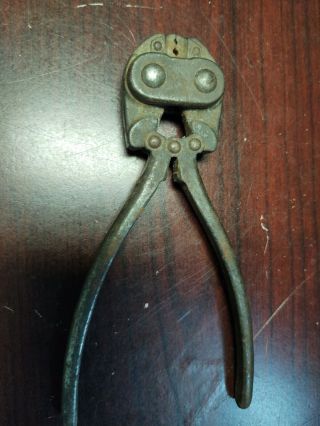 Vintage Bell System B Pliers Wire Crimper/stripper Tool Lineman 