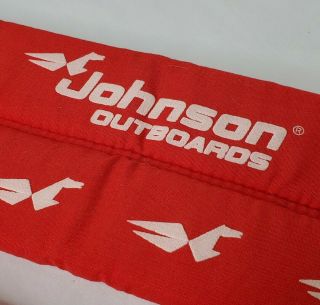 Johnson Sea Horse Outboard Motor Advertising Drink Koozies Can Holders 2 Red