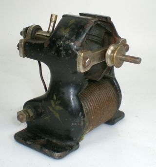 Small Antique Toy Electric Motor Ajax? Vintage