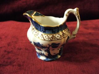 Vintage Small Mini Creamer Booths Real Old Willow,  V.  Good Cond