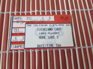 Chicago Bulls Vs Cleveland Cavaliers Conference Semi Finals Ticket Stub Game 3