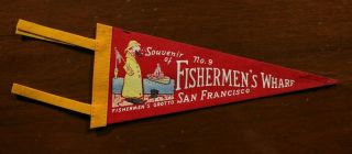 Vintage 60s 70s San Francisco California Fisherman 