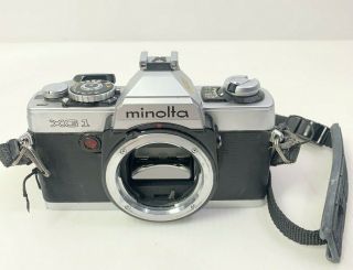 Vintage Minolta Xg - 1 35mm Film Camera : No Lens