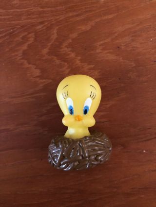 Vintage 1992 Warner Bros.  Tweety Bird Next Toy 2 1/4 Inch Cake Topper Figure