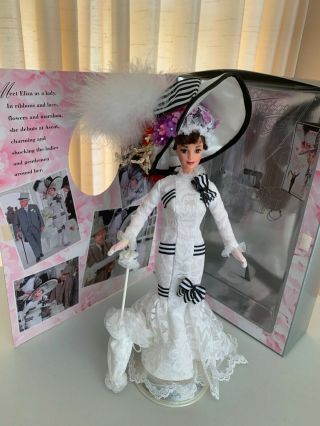 Barbie As Eliza Doolittle In Ascot Dress From The My Fair Lady Movie