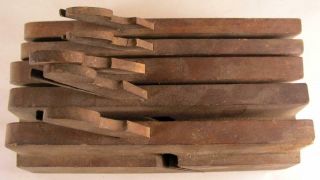 Antique Hills & Richards Norwich Ma.  Wooden Carpenter Molding Plane Tools Rabbet 2