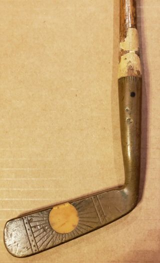 Antique Macgregor Ivora Hickory Shaft Putter Model B5 (sunburst)