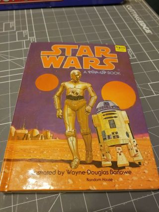 Vintage 1978 The Pop - Up Book Of Star Wars - Random House