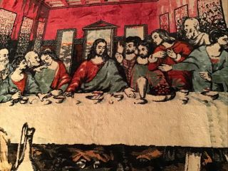 Large Vintage Tapestry The Lord 