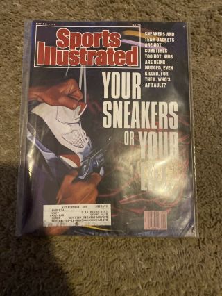Sports Illustrated May 14,  1990 Nike Air Jordan V5 Your Sneakers Or Your Life