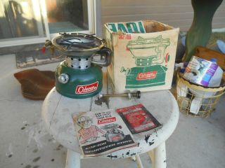 Coleman 502 - 700 Sportster Stove With Box Dated 11/70