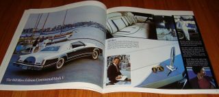 1979 Lincoln Continental Mark V Deluxe Sales Brochure 3