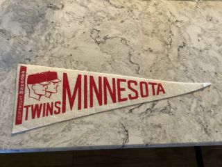 1964 Bazooka Minnesota Twins Pennant - 14”