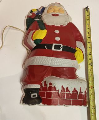 VINTAGE Santa Claus NOMA ELECTRIC STAND UP LIGHT DISPLAY Cat.  No.  95 120 V 15w 3