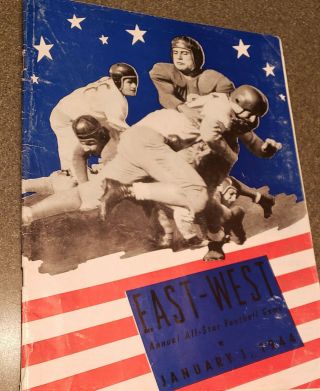 1944 East West Shrine All Star Football Game