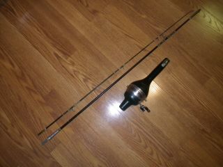 Vintage Great Lakes Products Whirlaway 75 Fishing Reel And Rod Detroit,  Mich Usa