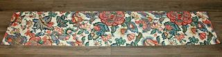 Waverly Home Fashions Floral Vintage Window Valance Bright Multi Colored