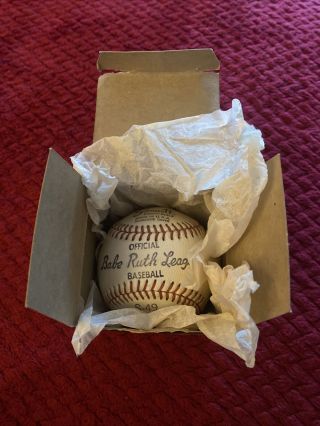 Vintage / Sonnett Craft - Built Babe Ruth League Baseball