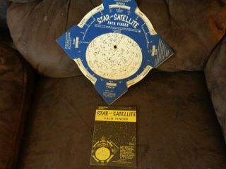 1957 Star And Satellite Path Finder With Instruction Book - Anchor Optical