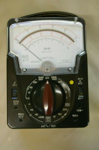 Triplett Model 630 - APLK Type 2 Volt - Ohm - Milliammeter 2