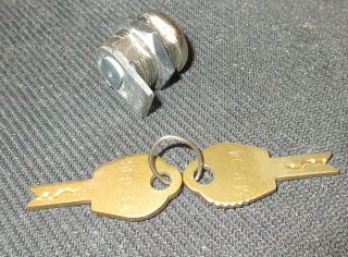 Duncan Parking Meter Fine - O - Meter Lock With 2 Keys.
