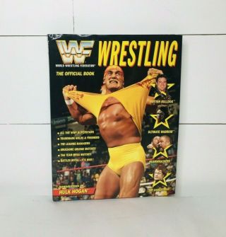 Vintage 1992 Wwf Wrestling The Official Book Hulk Hogan