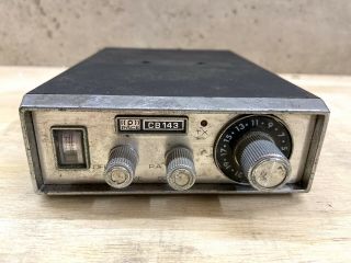Vintage Pace Cb143 Cb Radio Mobile In Vehicle Unit