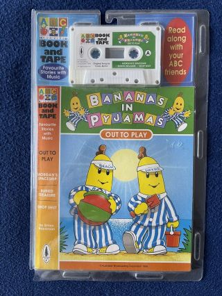 Bananas In Pyjamas Cassette And Book Pack Vintage Abc