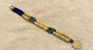 Antique Native American Trade Beads Indian Trade Beads Shells Museum Necklace