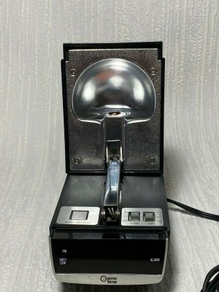 Vintage Cosmo Time Digital Alarm Clock & Folding Lamp Model 5500a