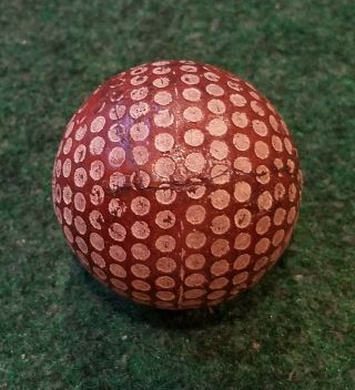 ANTIQUE COLLECTIBLE SPALDING DIMPLE GOLF BALL - CIRCA 1913 2