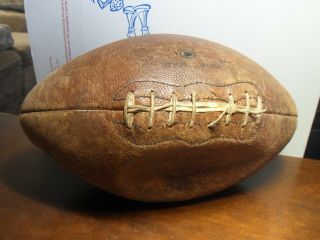 Antique D&m - Draper And Maynard Official Leather Football