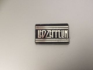 Led Zeppelin Vintage Metal Pin Badge From The Late 1970 