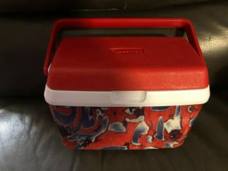 Rubbermaid Vintage 1990s Personal Lunch Box Cooler 2901