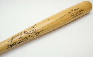Louisville Slugger Hillerich Bradsby 125 Al Kaline 35 " Wood Baseball Bat Ak 5