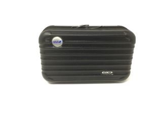Rimowa Amenity Kit Hard Plastic Case - Ana Airways - Black - Used/empty