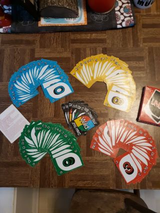 Vintage 1979 Uno Card Game,  Box,  W/instructions