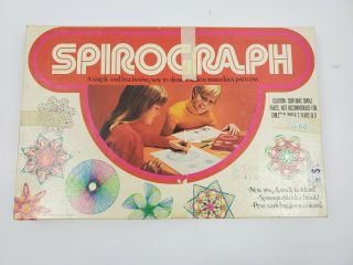 How To Draw With Spirograph Vintage 1972 Drawing Game