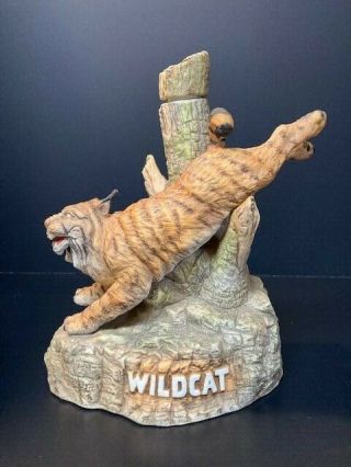 Kentucky Wildcats Decanter - 1979 Wildcat No.  2 Vintage Collectible