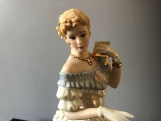 Vintage Lenox Ivory Belle Of The Ball Classic Gala Figurines Porcelain 1997
